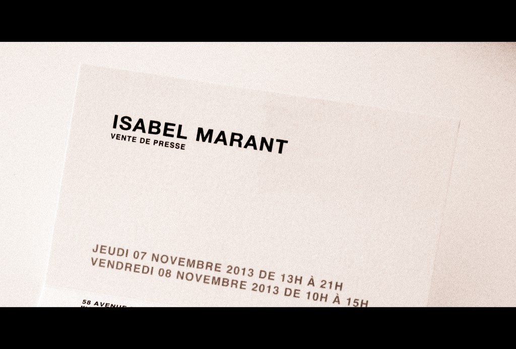 Vente presse isabel marant outlet