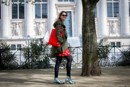 blog mode,karine arabian,tod's,comptoir des cotonniers,parka militaire comptoir des cotonniers,the kooples