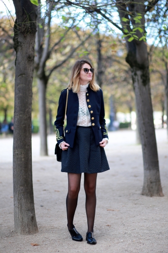 veste militaire,military jacket,blog mode,on parle de vous,karine arabian