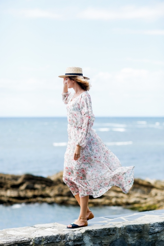 émilie renard,long floral dress,robe longue à fleurs,blog mode,blog voyages