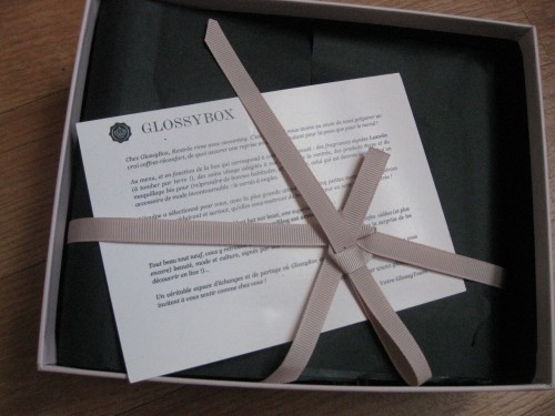 glossybox,blog beauté,paris,carita,jeanne lanvin,florame,terre d'oc