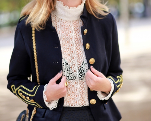 veste militaire,military jacket,blog mode,on parle de vous,karine arabian