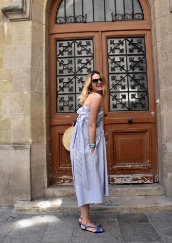 comptoir des cotonniers,carven,blog mode,karine arabian,robe smockée