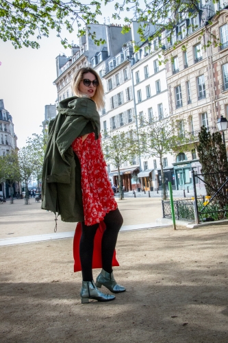 blog mode,karine arabian,tod's,comptoir des cotonniers,parka militaire comptoir des cotonniers,the kooples