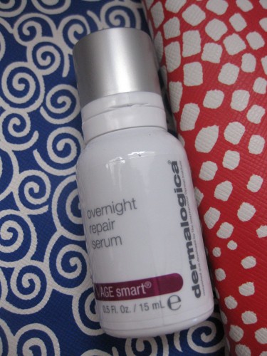 dermalogica, beuté, blog beauté, overnight repair serum, paris, new york, test overnight repair serum dermalogica