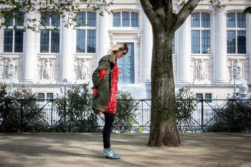 blog mode,karine arabian,tod's,comptoir des cotonniers,parka militaire comptoir des cotonniers,the kooples