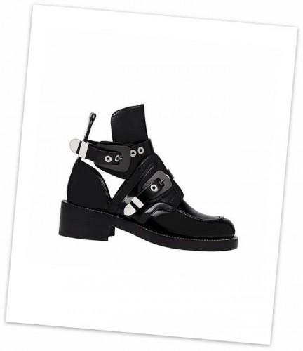 blog mode, balenciaga, BALENCIAGA BOTTINES CEINTURE NOIR