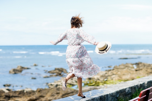 émilie renard,long floral dress,robe longue à fleurs,blog mode,blog voyages