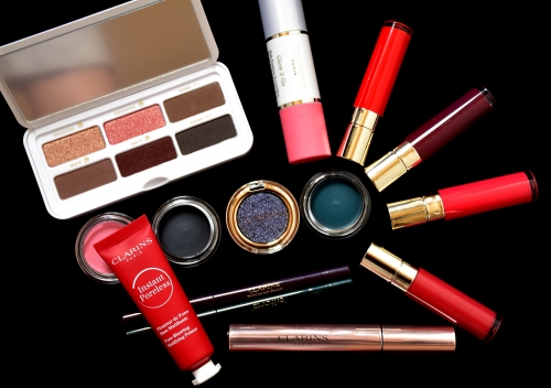 blog beauté,clarins,maquillage clarins,clarins printemps 2019,joli rouge lacquer clarins,wonder perfect mascara 4d clarins,ombres yeux clarins,instant poreless clarins,glow 2 go clarins,ready in a flash clarins