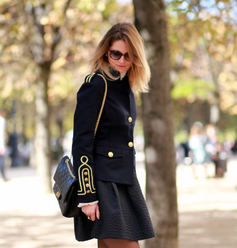 veste militaire,military jacket,blog mode,on parle de vous,karine arabian