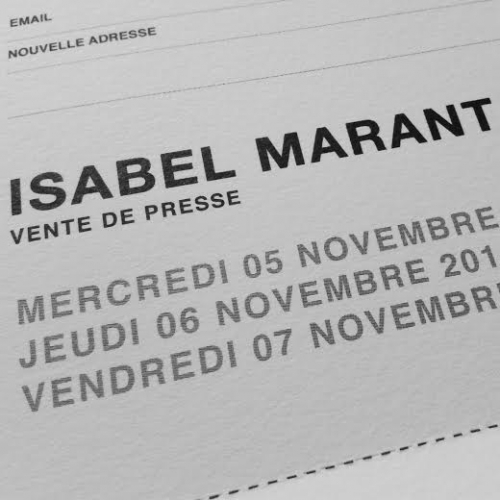 vente presse,isabel marant,vente presse isabel marant