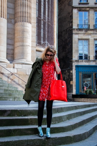 blog mode,karine arabian,tod's,comptoir des cotonniers,parka militaire comptoir des cotonniers,the kooples