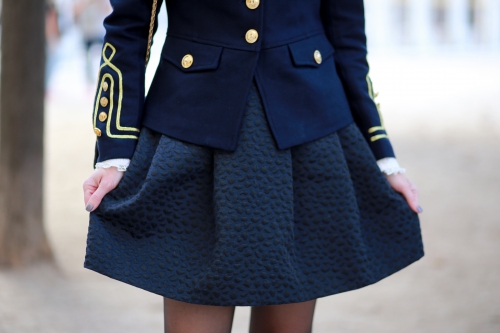 veste militaire,military jacket,blog mode,on parle de vous,karine arabian