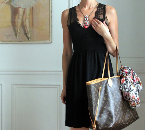 blog mode,sandro,louis vuitton neverfull,louis vuitton,jimmy choo,roseanna,roseanna monoprix,shourouk