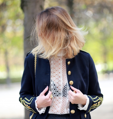 veste militaire,military jacket,blog mode,on parle de vous,karine arabian