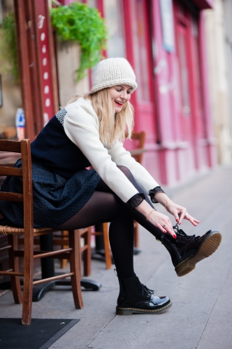 tara jarmon,pyrenex,saint james,blog mode,manteau paul & joe,dr martens