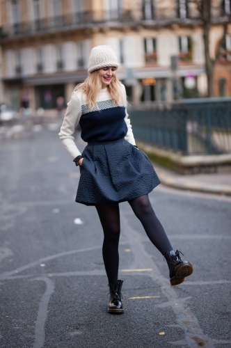 tara jarmon,pyrenex,saint james,blog mode,manteau paul & joe,dr martens