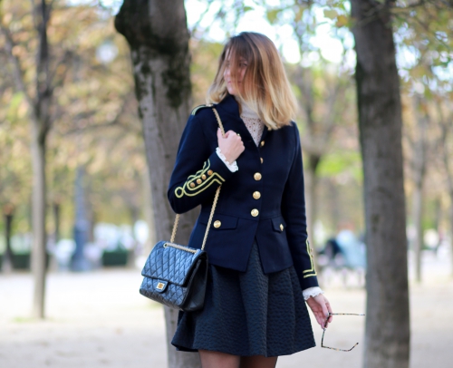 veste militaire,military jacket,blog mode,on parle de vous,karine arabian