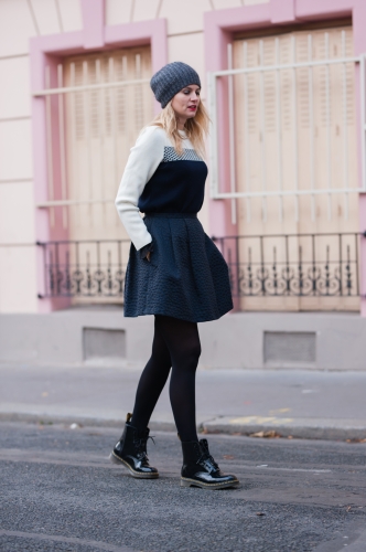 tara jarmon,pyrenex,saint james,blog mode,manteau paul & joe,dr martens