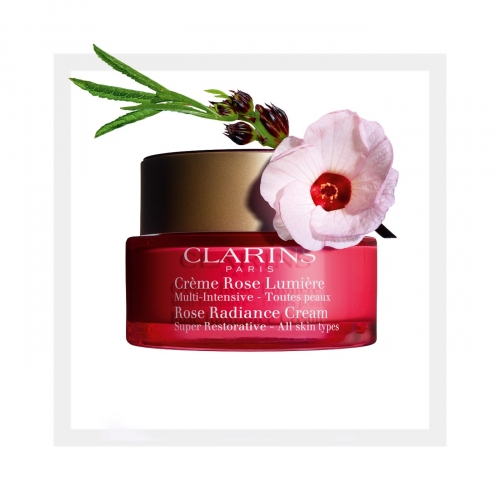 blog beauté,clarins,plant gold clarins,fresh scrub clarins,crÈme rose lumiÈre multi-intensive clarins,v shaping facial lift