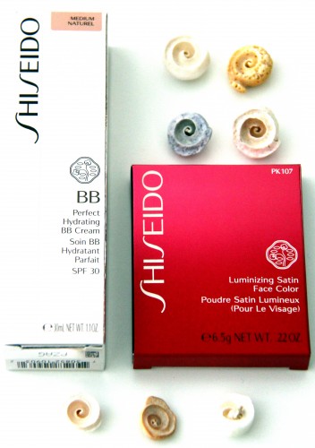 soin bb hydratant parfait shiseido,poudre satin lumineux shiseido,blog beauté,shiseido