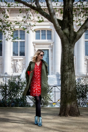 blog mode,karine arabian,tod's,comptoir des cotonniers,parka militaire comptoir des cotonniers,the kooples