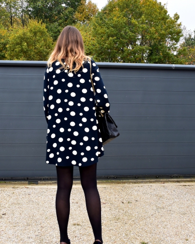 robe pois zara,zara,chanel,blog mode,jimmy choo,apc,movel shoes,2.55 chanel