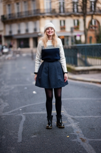 tara jarmon,pyrenex,saint james,blog mode,manteau paul & joe,dr martens