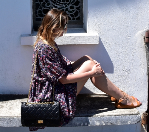 iro,blog mode,robe davia iro,jimmy choo,sandales en daim vernie jimmy choo,chanel,2.55 chanel