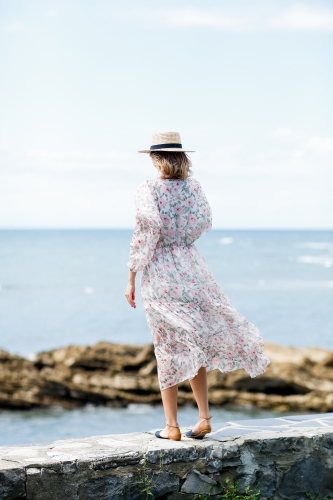émilie renard,long floral dress,robe longue à fleurs,blog mode,blog voyages