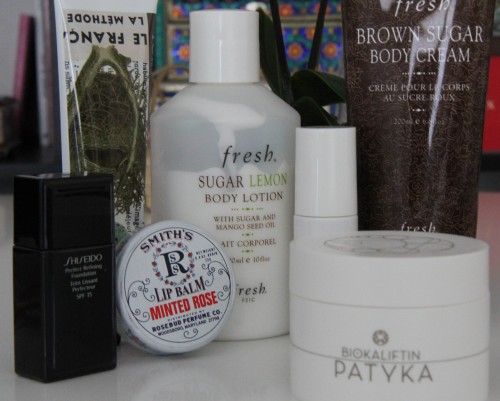 new york, patyka, biokaliftin patyka, fresh, body sugar fresh, sugar lemon fresh, smith's lip balm, shiseido, teint lissant perfecteur shiseido, tokyomilk, tokyomilk cosmetics, anthropologie