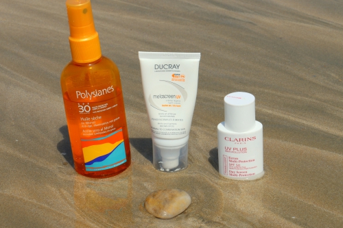 blog beauté,les polysianes,produits solaires,ducray,melascreen uv ducray,clarins,uv plus clarins,shiseido,wet force shiseido