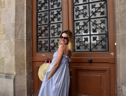 comptoir des cotonniers,carven,blog mode,karine arabian,robe smockée