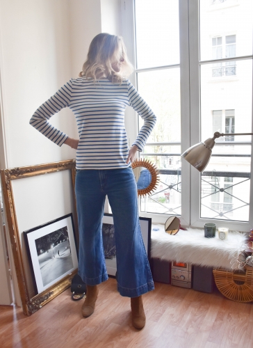 blog mode,paris,wide cropped,wide cropped jeans